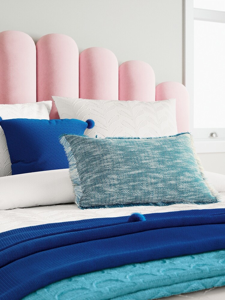 Helena Springfield Blue Mimi Throw - Image 1 of 3