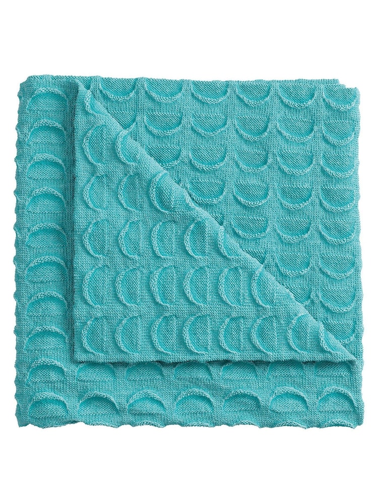 Helena Springfield Blue Mimi Throw - Image 3 of 3