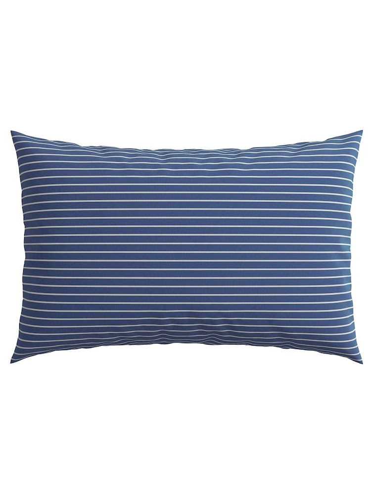 Helena Springfield Blue Breton Stripe Duvet Cover and Pillowcase Set - Image 4 of 4