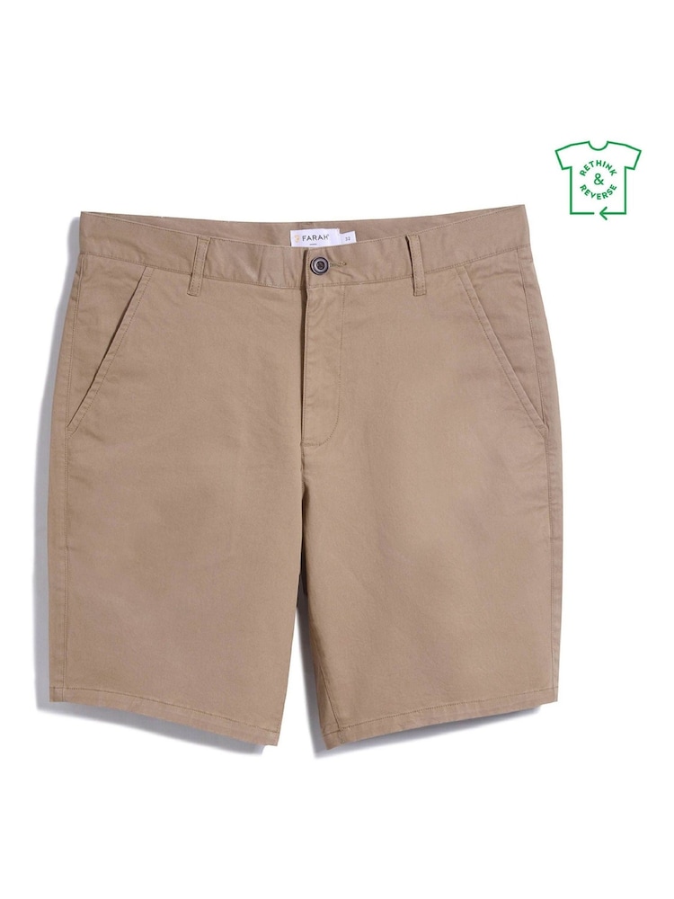 Farah Hawk Twill Chino Shorts - Image 1 of 2