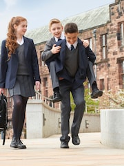 Trutex Senior Boys Grey Slim Leg School Trousers - Image 4 of 6