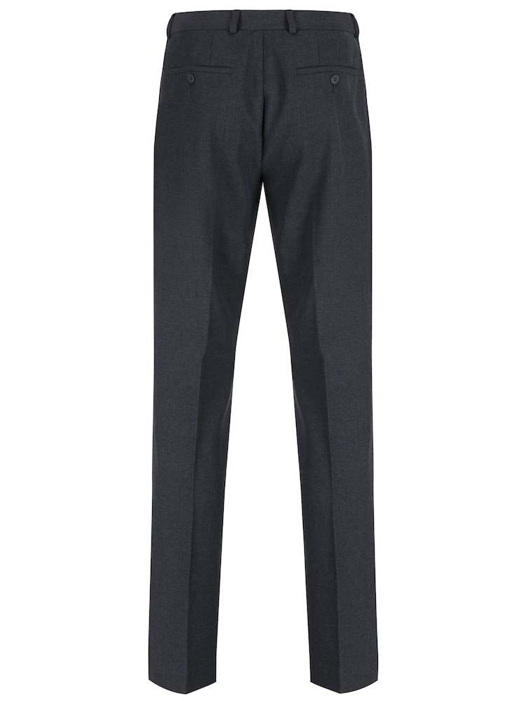 Trutex Senior Boys Grey Slim Leg School Trousers - Image 6 of 6