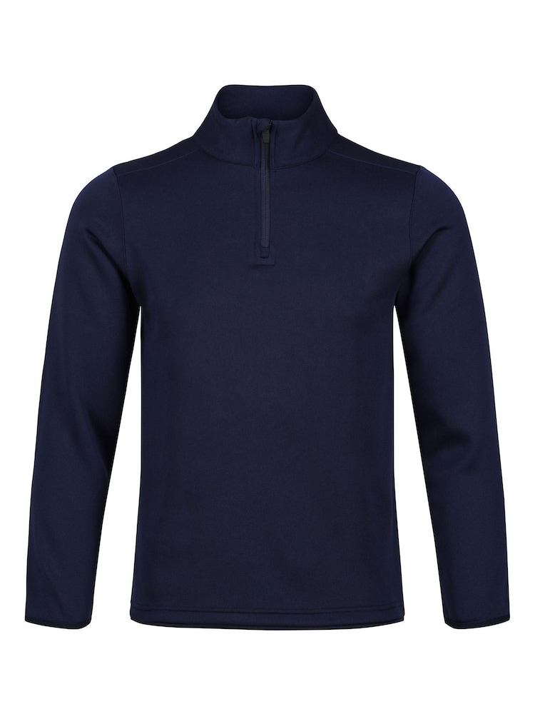 Trutex Navy AKOA Pulse Quarter Zip School Sweatshirt - Image 1 of 2