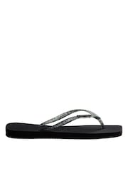 Havaianas Square Logo Metallic Sandals - Image 2 of 6