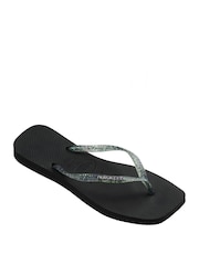 Havaianas Square Logo Metallic Sandals - Image 3 of 6