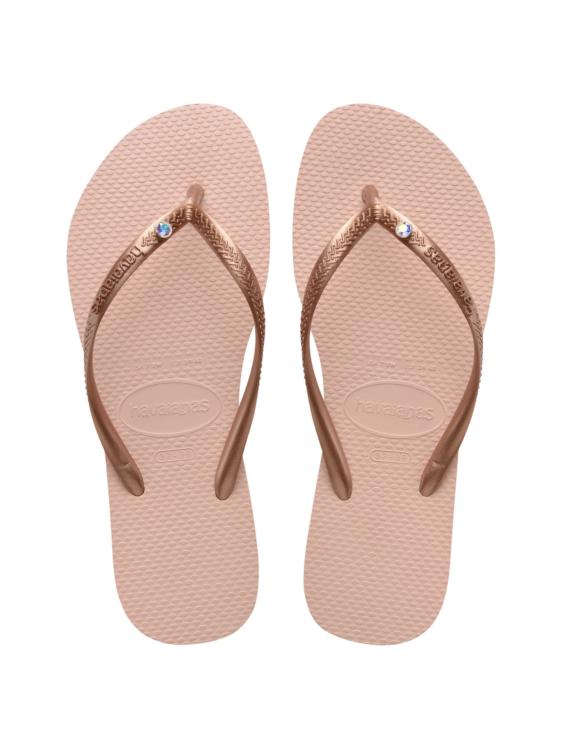 Havaianas sandals with swarovski crystals discount