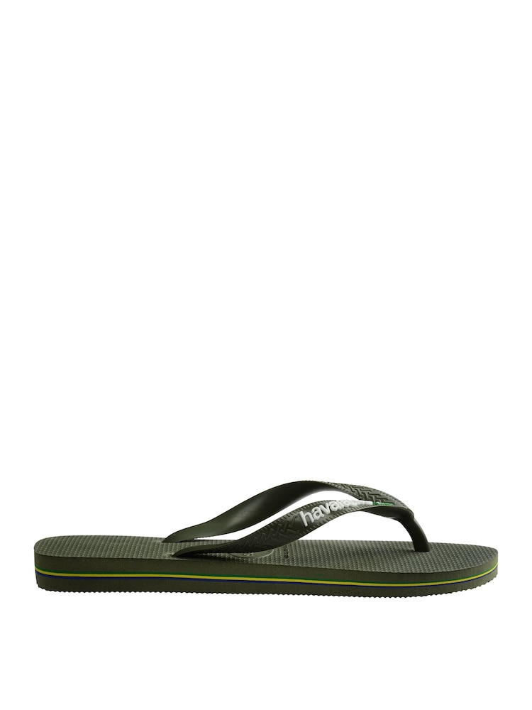 Havaianas Brasil Logo Flip Flop - Image 2 of 8 Havaianas Brasil Logo Flip Flop - Image 2 of 8