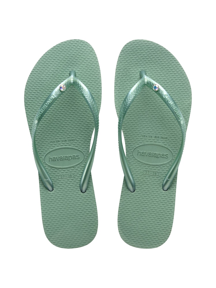 Havaianas Slim Crystal Sandals - Image 1 of 7