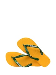 Amarillo - Chanclas con logotipo Brasil de Havaianas - Imagen 3 de 5