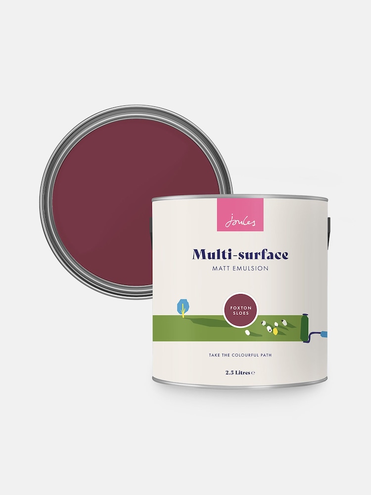 Joules Foxton Sloes Multi Surface Matt Emulsion - Image 4 of 4