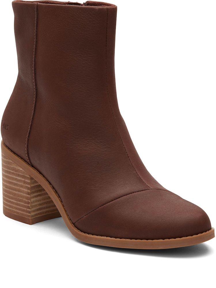 TOMS Evelyn Leather Boots - Image 1 of 6