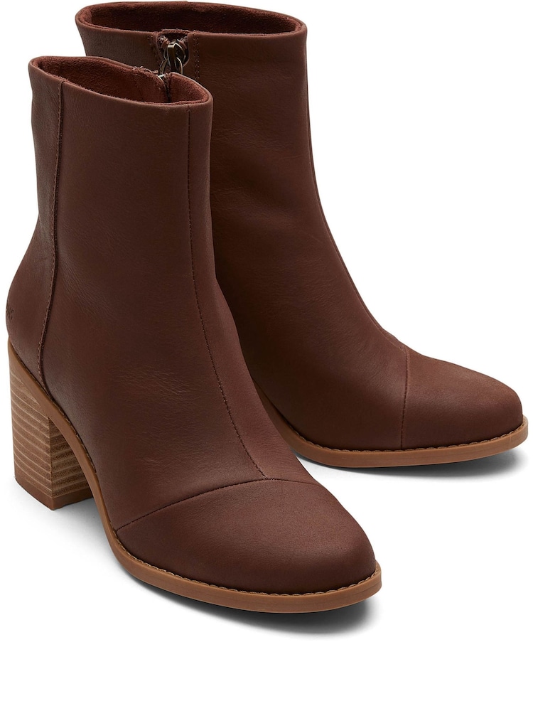 TOMS Evelyn Leather Boots - Image 2 of 6