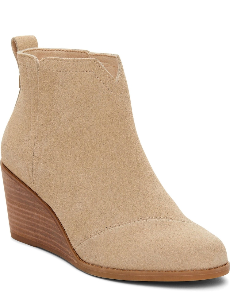 TOMS Clare Keilstiefel aus Veloursleder - Bild 2 von 9 TOMS Clare Keilstiefel aus Veloursleder - Bild 2 von 9