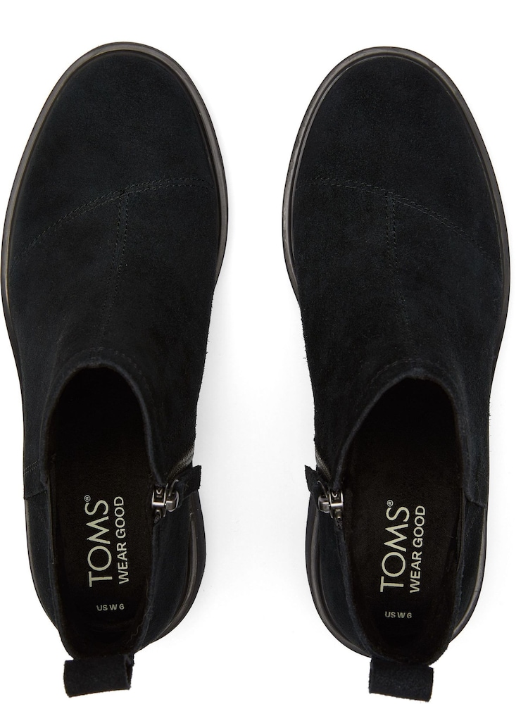 Toms Maude Mid Wedge Suede Boots - Image 4 of 5