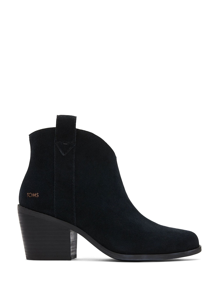 Toms Constance Suede Western Boots - Image 1 of 5