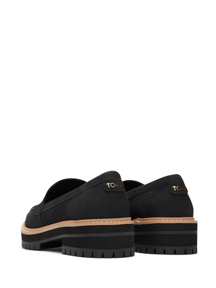 TOMS Cara Leather Loafers - Image 3 of 5