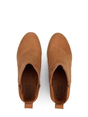 TOMS Clare Suede Wedge Boots - Image 5 of 7