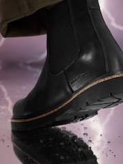 Birkenstock Black Highwood Leather Chelsea Boots - Image 5 of 7