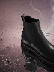 Birkenstock Black Highwood Leather Chelsea Boots - Image 6 of 7