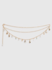 River Island Gold Shell Chain Belt - Image 1 of 2