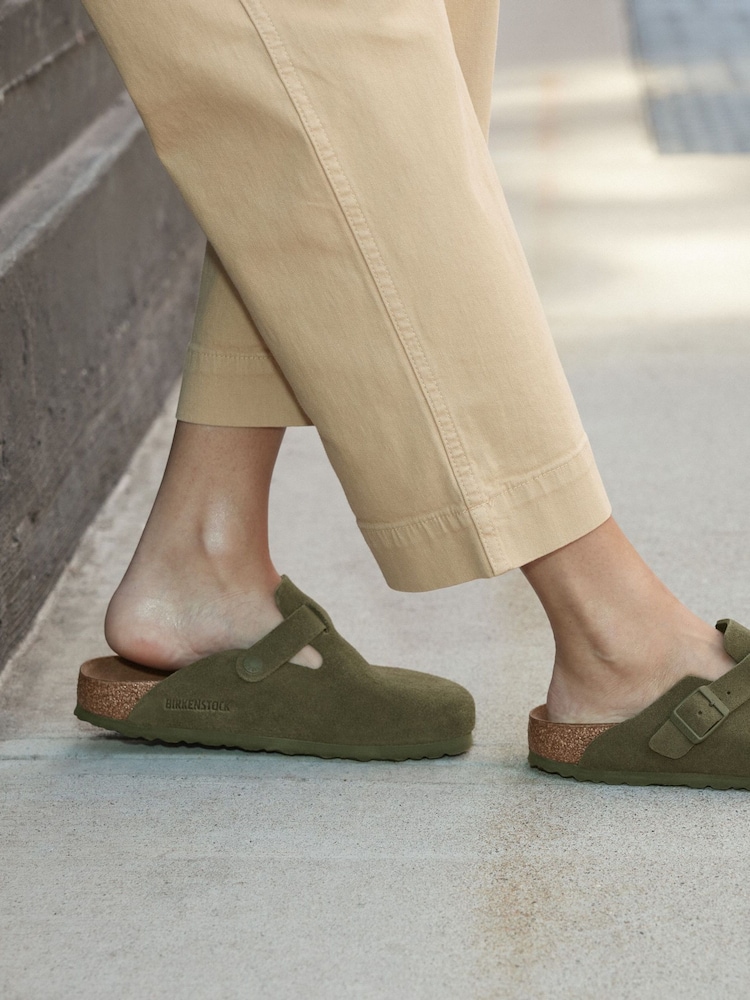 Birkenstock Boston Suede Clogs - Image 5 of 12