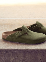 Birkenstock Boston Suede Clogs - Image 6 of 12