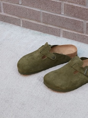 Birkenstock Boston Suede Clogs - Image 8 of 12