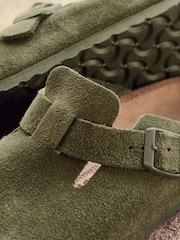 Birkenstock Boston Suede Clogs - Image 9 of 12