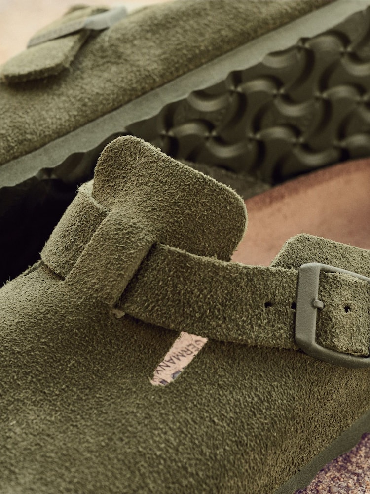 Birkenstock Boston Suede Clogs - Image 9 of 12