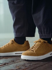 Birkenstock Bend Low Cord Cork Brown Trainers - Image 4 of 6