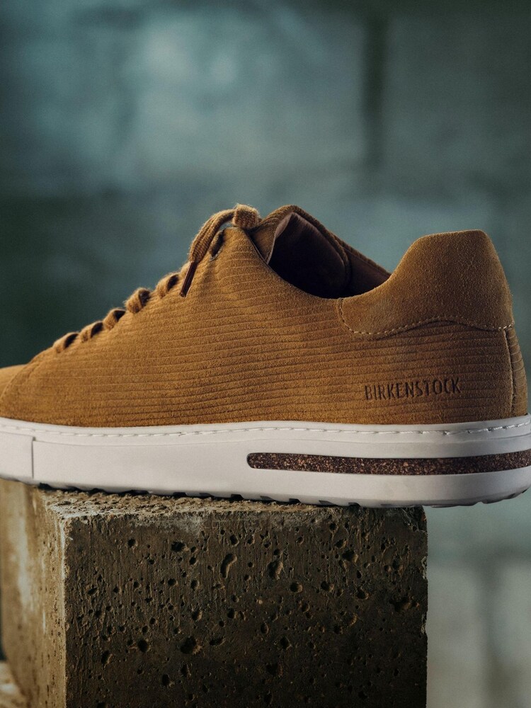 Birkenstock Bend Low Cord Cork Brown Trainers - Image 6 of 6