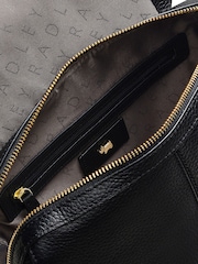 Radley London Black Lorne Close Large Flapover Backpack - Image 4 of 5