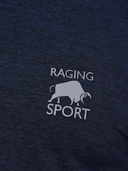 Raging Bull Blue Performance T-Shirt - Image 7 of 7