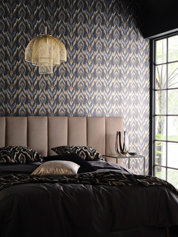 Clarke and Clarke Natural Velluto 10.05M Wallpaper - Image 1 of 2 Clarke and Clarke Natural Velluto 10.05M Wallpaper - Image 1 of 2