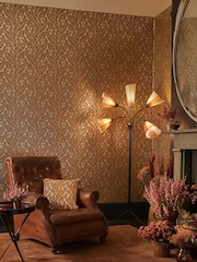 Clarke and Clarke Blue Regale 10.05M Wallpaper - Image 1 of 2