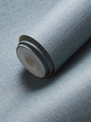 Clarke and Clarke Blue Dalton 10.05M Wallpaper - Image 1 of 1