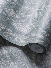 Clarke and Clarke Blue Palacio 10.05M Wallpaper - Image 2 of 2