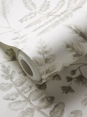Clarke and Clarke Natural Bracken 10.05M Wallpaper - Image 2 of 2