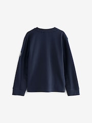 Mornarica - Baker by Ted Baker z žepom in dolgimi rokavi - Slika 6 iz 9