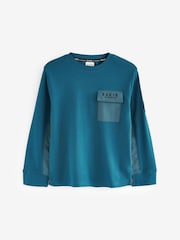 zelena - Baker by Ted Baker z žepom in dolgimi rokavi - Slika 5 iz 8