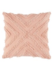 Pineapple Elephant Pink Diamond Tufted Cotton Cushion - Image 2 of 3