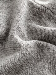 Light Grey Regular Signature Lambswool Jumper - Image 7 of 8
