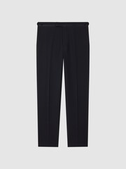 Reiss Navy Hope Modern Fit Travel Trousers - Image 2 of 6