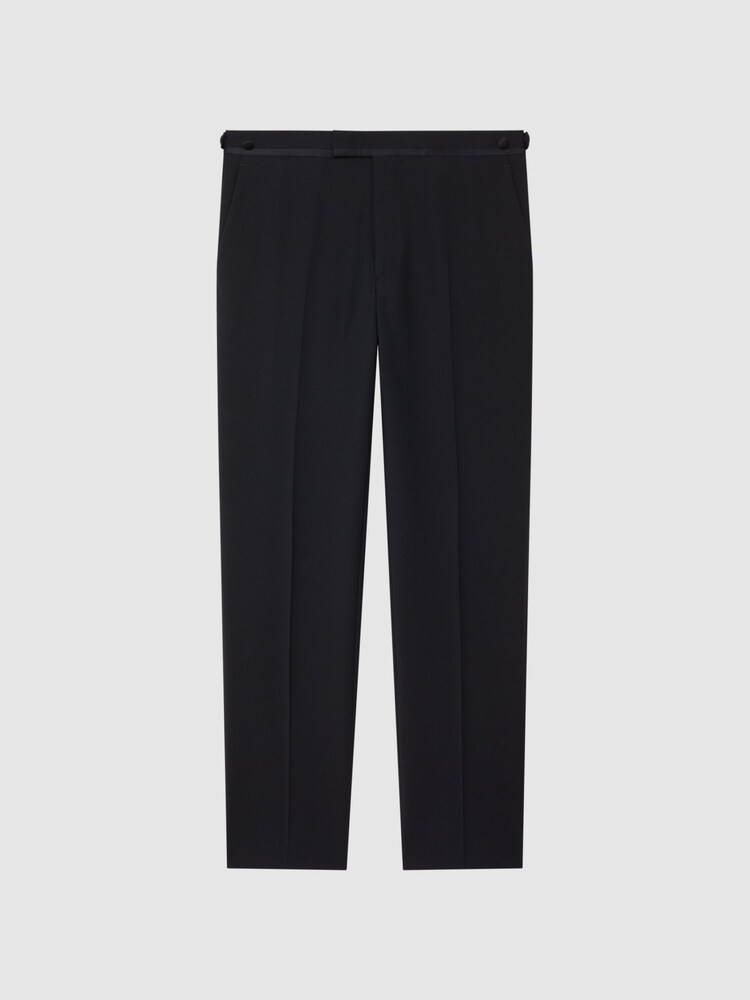 Reiss Navy Hope Modern Fit Travel Trousers - Image 2 of 6
