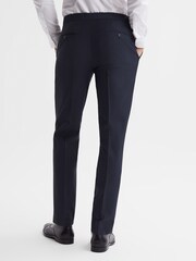Reiss Navy Hope Modern Fit Travel Trousers - Image 5 of 6