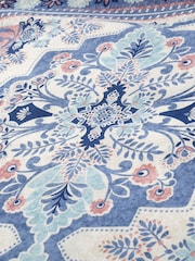 Catherine Lansfield Blue Boho Patchwork Pillowcases - Image 4 of 4