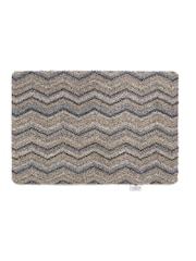 Hug Rug Ribbon Grey Zig Zag Mat - Image 2 of 5