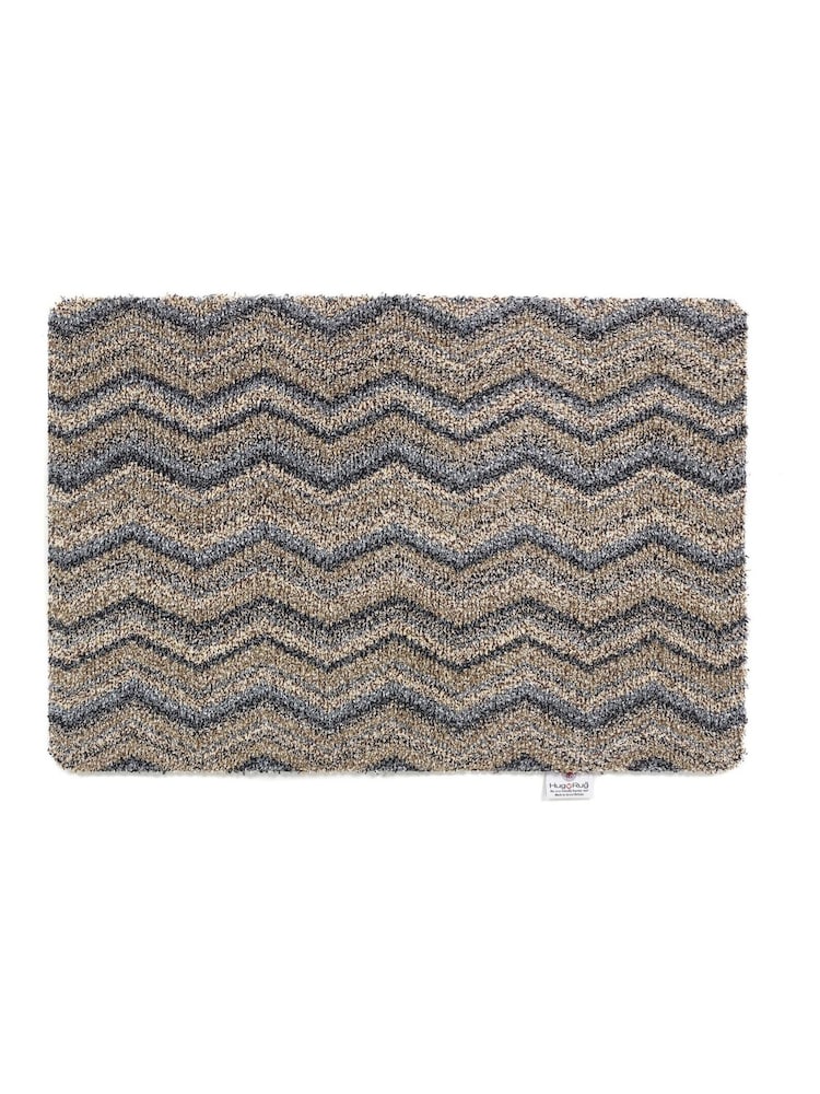 Hug Rug Ribbon Grey Zig Zag Mat - Image 2 of 5