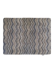 Hug Rug Ribbon Grey Zig Zag Mat - Image 3 of 5