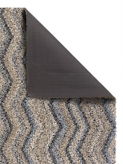 Hug Rug Ribbon Grey Zig Zag Mat - Image 4 of 5
